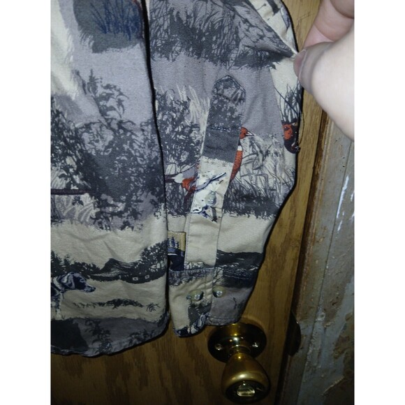 Field Tested By Outdoor Life Shirt Bird Hunting Print Men's Small (34/36) Cotton - Picture 5 of 16